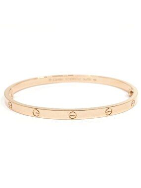 Cartier 18k Pink Gold Love Bracelet SM Small Model Bangle